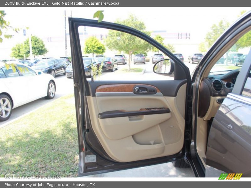 Gold Mist Metallic / Cashmere/Cocoa 2008 Buick Enclave CXL
