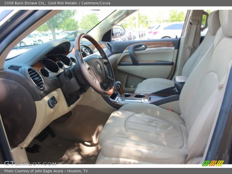 Gold Mist Metallic / Cashmere/Cocoa 2008 Buick Enclave CXL