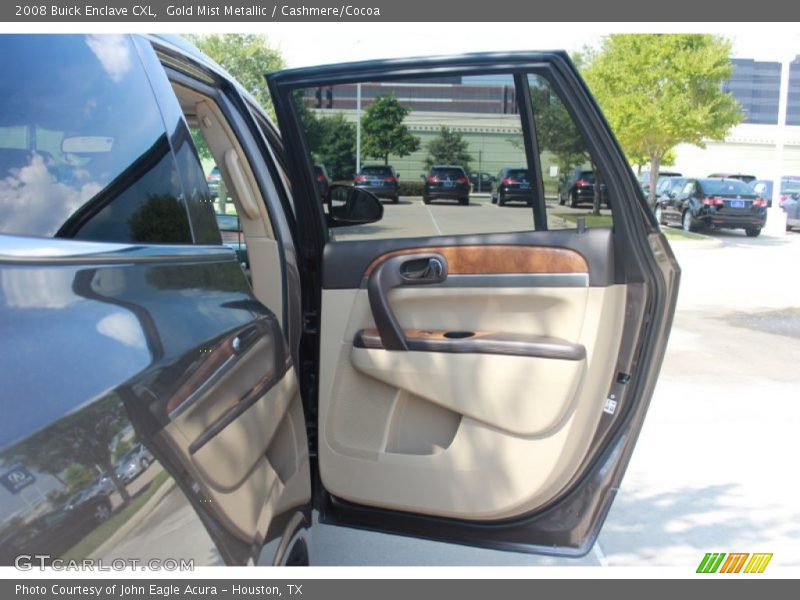 Gold Mist Metallic / Cashmere/Cocoa 2008 Buick Enclave CXL