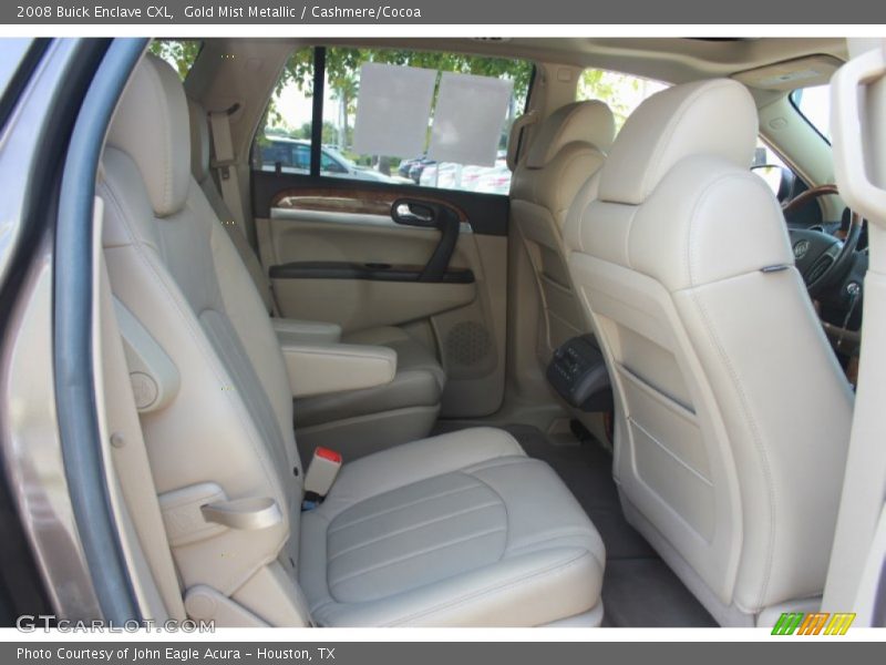 Gold Mist Metallic / Cashmere/Cocoa 2008 Buick Enclave CXL
