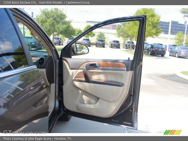 Gold Mist Metallic / Cashmere/Cocoa 2008 Buick Enclave CXL