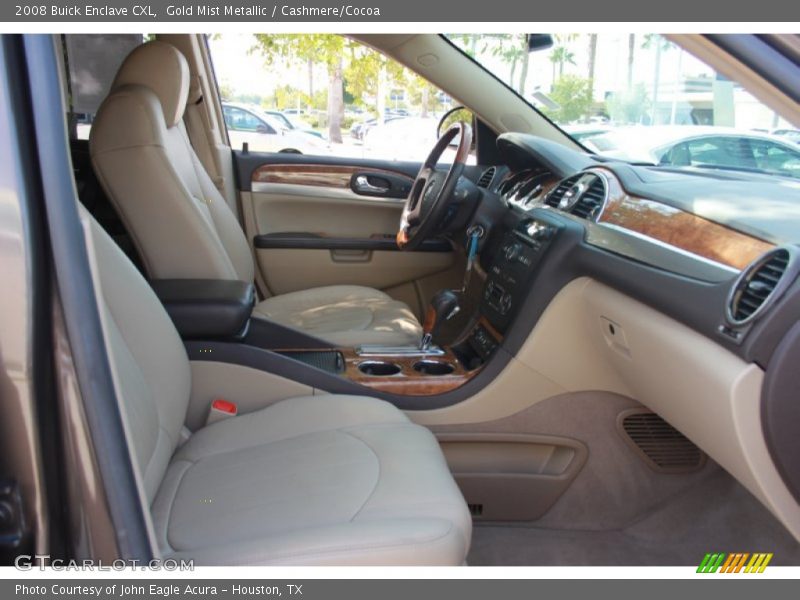 Gold Mist Metallic / Cashmere/Cocoa 2008 Buick Enclave CXL