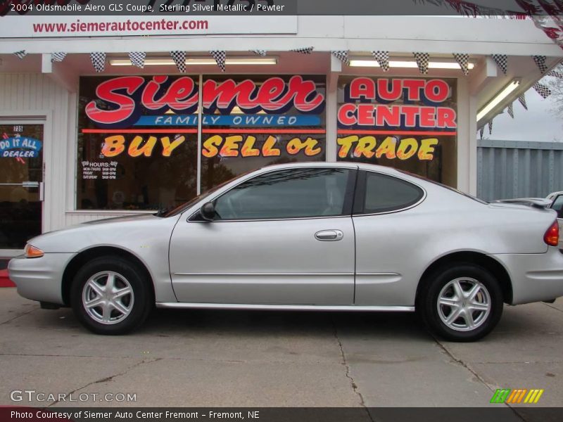 Sterling Silver Metallic / Pewter 2004 Oldsmobile Alero GLS Coupe