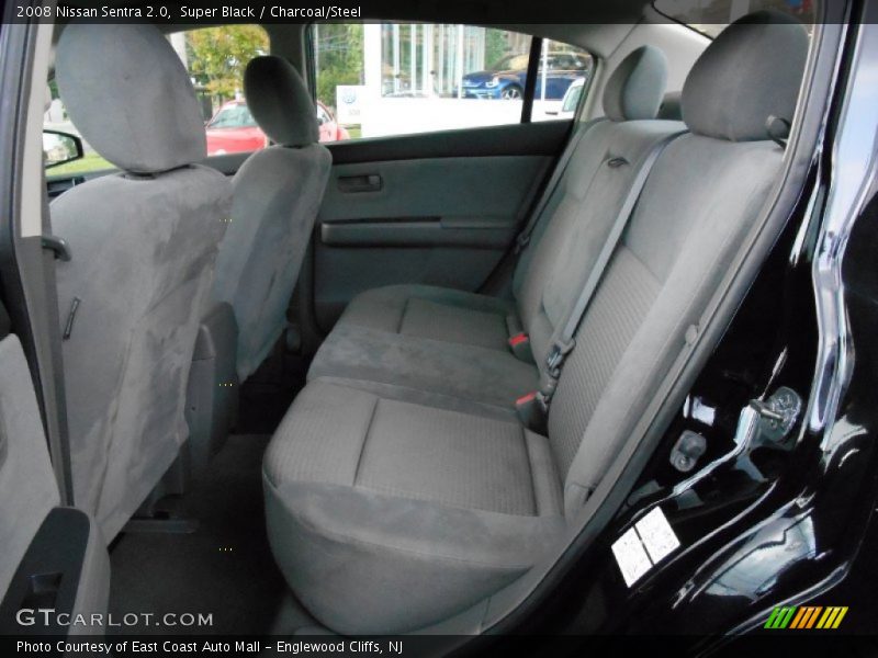 Super Black / Charcoal/Steel 2008 Nissan Sentra 2.0