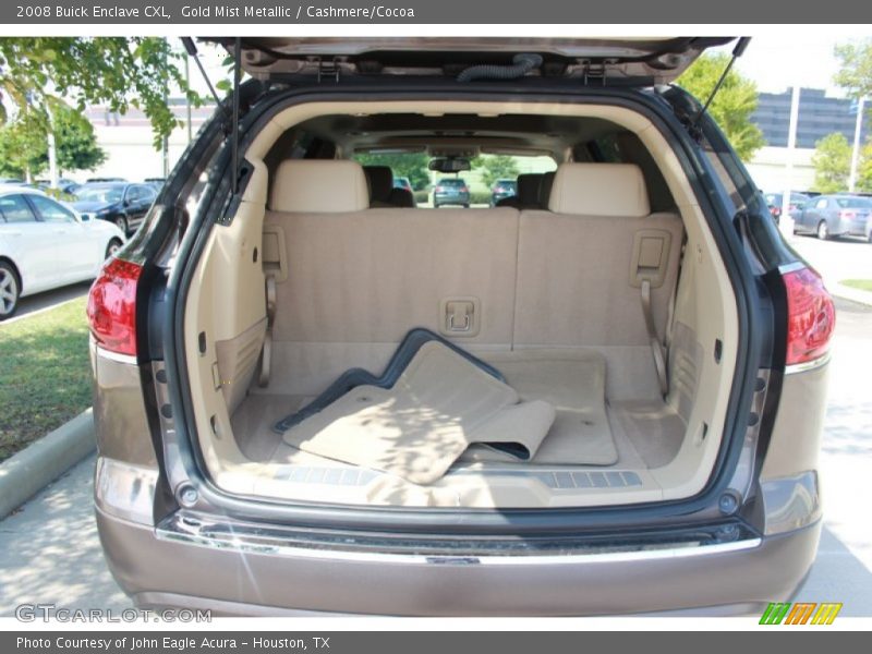 Gold Mist Metallic / Cashmere/Cocoa 2008 Buick Enclave CXL
