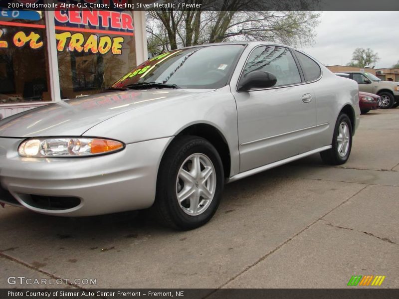 Sterling Silver Metallic / Pewter 2004 Oldsmobile Alero GLS Coupe