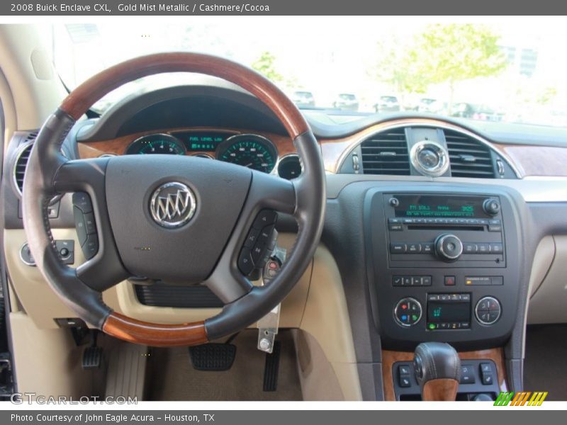 Gold Mist Metallic / Cashmere/Cocoa 2008 Buick Enclave CXL