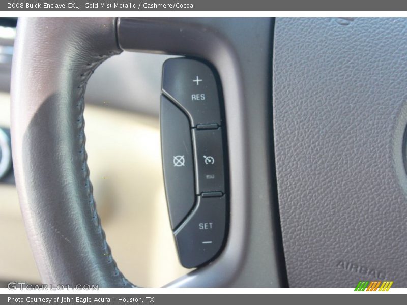 Gold Mist Metallic / Cashmere/Cocoa 2008 Buick Enclave CXL