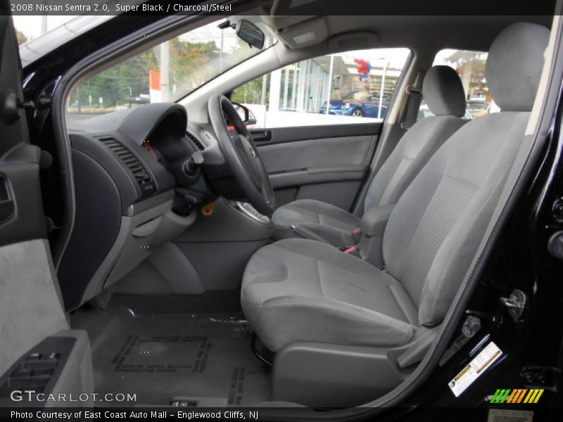 Super Black / Charcoal/Steel 2008 Nissan Sentra 2.0