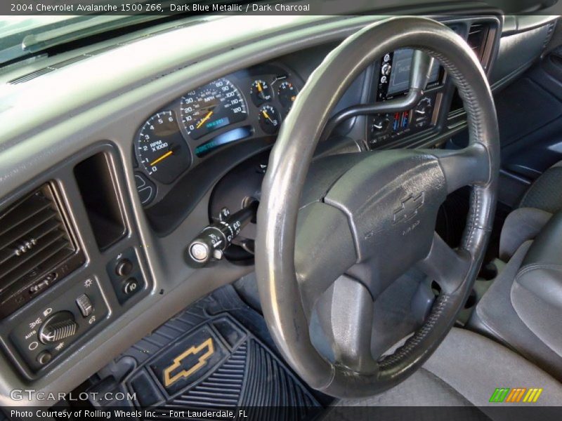 Dark Blue Metallic / Dark Charcoal 2004 Chevrolet Avalanche 1500 Z66