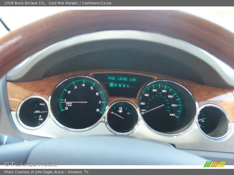 Gold Mist Metallic / Cashmere/Cocoa 2008 Buick Enclave CXL