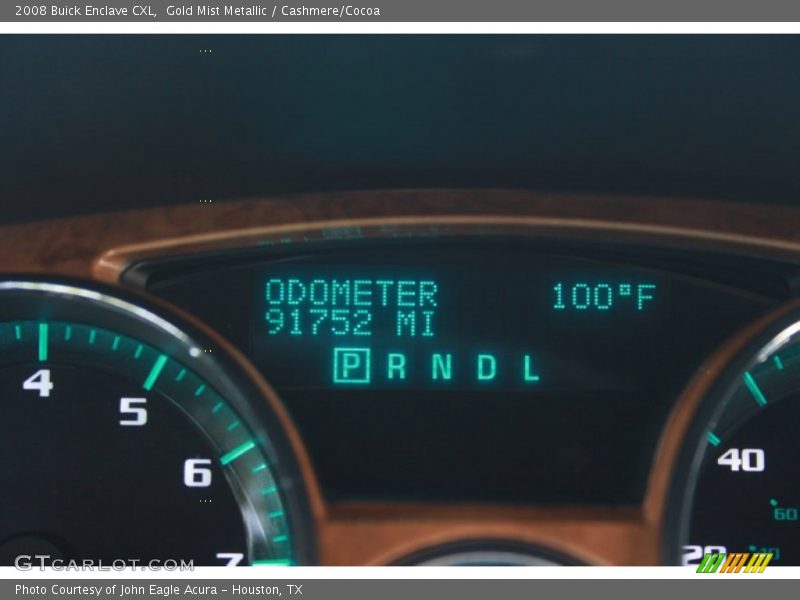 Gold Mist Metallic / Cashmere/Cocoa 2008 Buick Enclave CXL