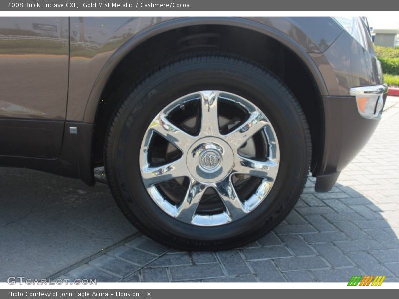 Gold Mist Metallic / Cashmere/Cocoa 2008 Buick Enclave CXL
