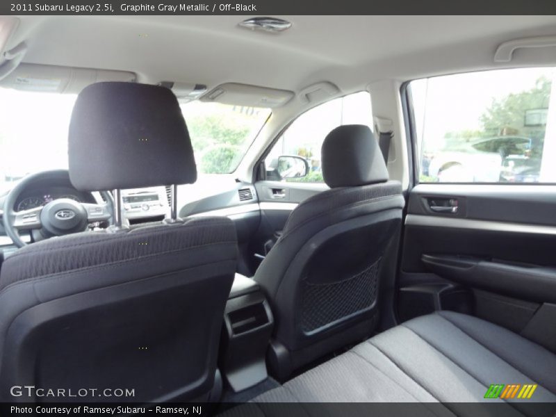 Graphite Gray Metallic / Off-Black 2011 Subaru Legacy 2.5i