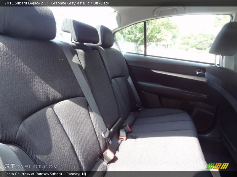 Graphite Gray Metallic / Off-Black 2011 Subaru Legacy 2.5i