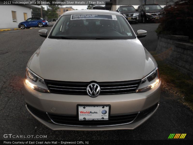 Moonrock Silver Metallic / Titan Black 2013 Volkswagen Jetta SE Sedan