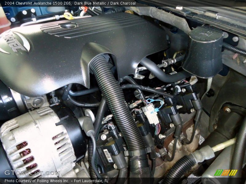 Dark Blue Metallic / Dark Charcoal 2004 Chevrolet Avalanche 1500 Z66