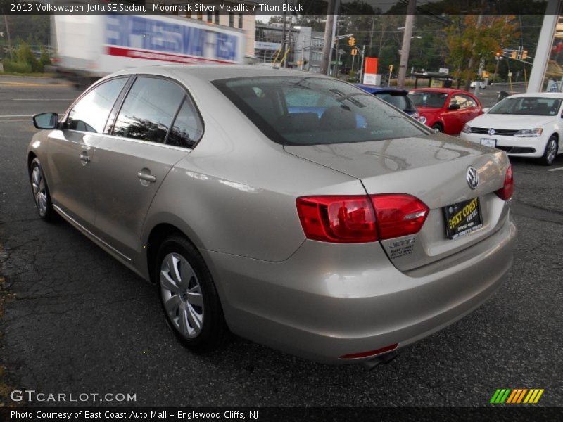 Moonrock Silver Metallic / Titan Black 2013 Volkswagen Jetta SE Sedan