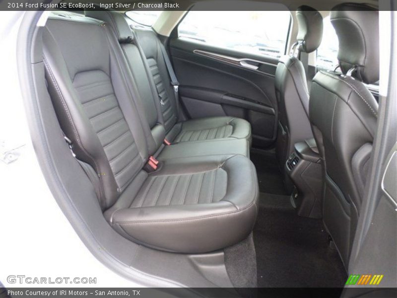 Rear Seat of 2014 Fusion SE EcoBoost