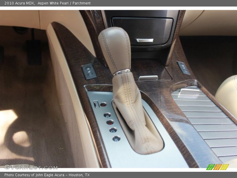 Aspen White Pearl / Parchment 2010 Acura MDX