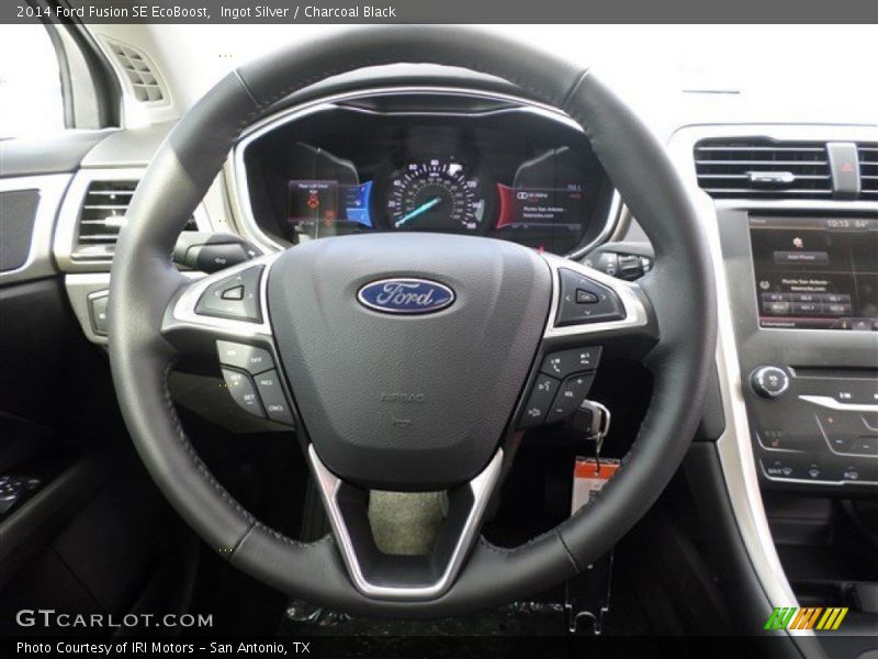  2014 Fusion SE EcoBoost Steering Wheel
