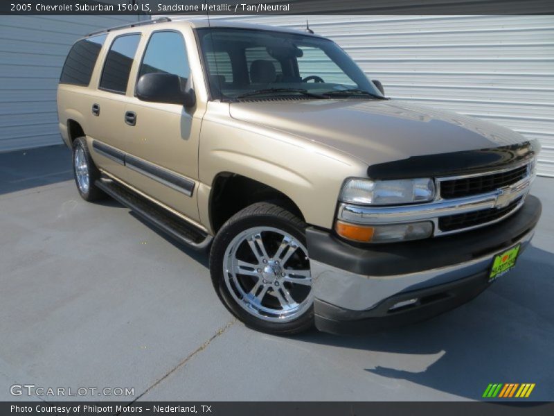 Sandstone Metallic / Tan/Neutral 2005 Chevrolet Suburban 1500 LS