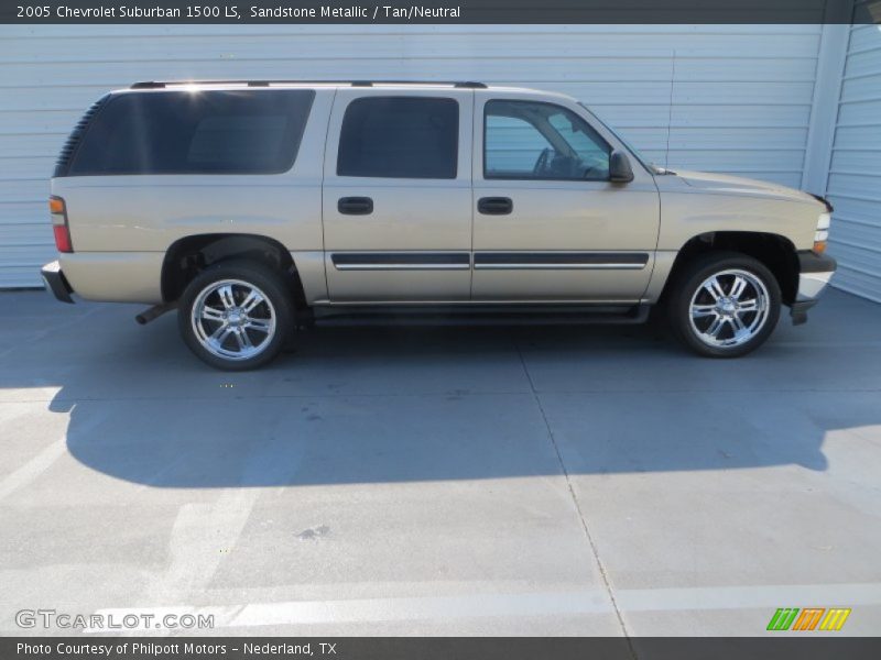 Sandstone Metallic / Tan/Neutral 2005 Chevrolet Suburban 1500 LS