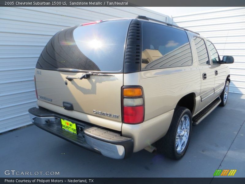 Sandstone Metallic / Tan/Neutral 2005 Chevrolet Suburban 1500 LS