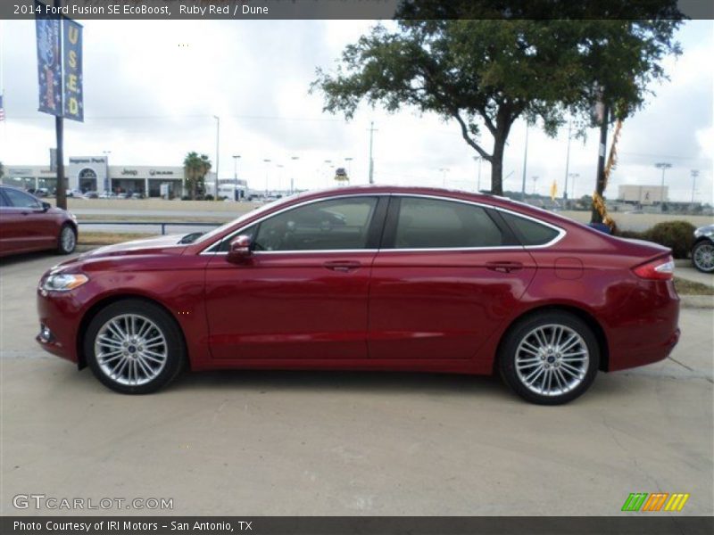  2014 Fusion SE EcoBoost Ruby Red