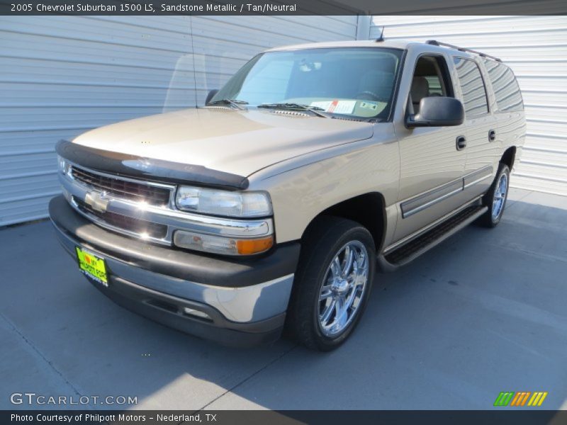 Sandstone Metallic / Tan/Neutral 2005 Chevrolet Suburban 1500 LS