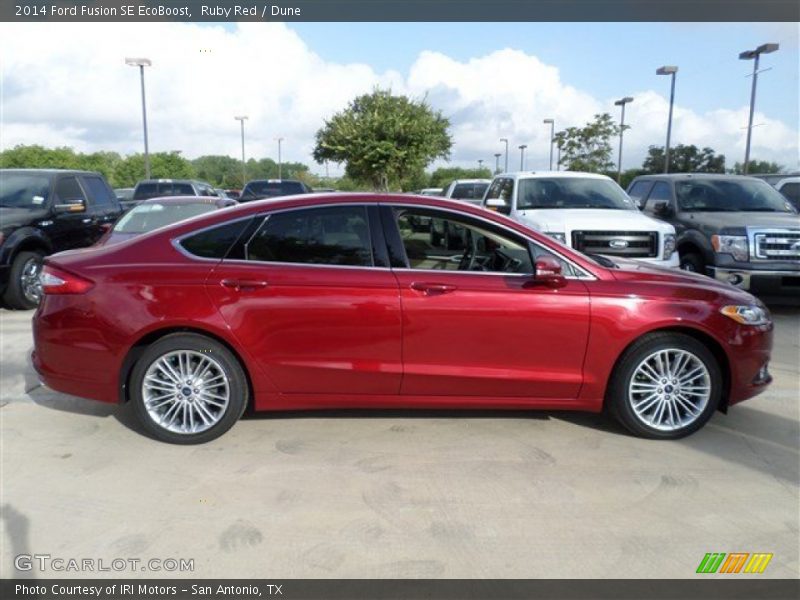  2014 Fusion SE EcoBoost Ruby Red