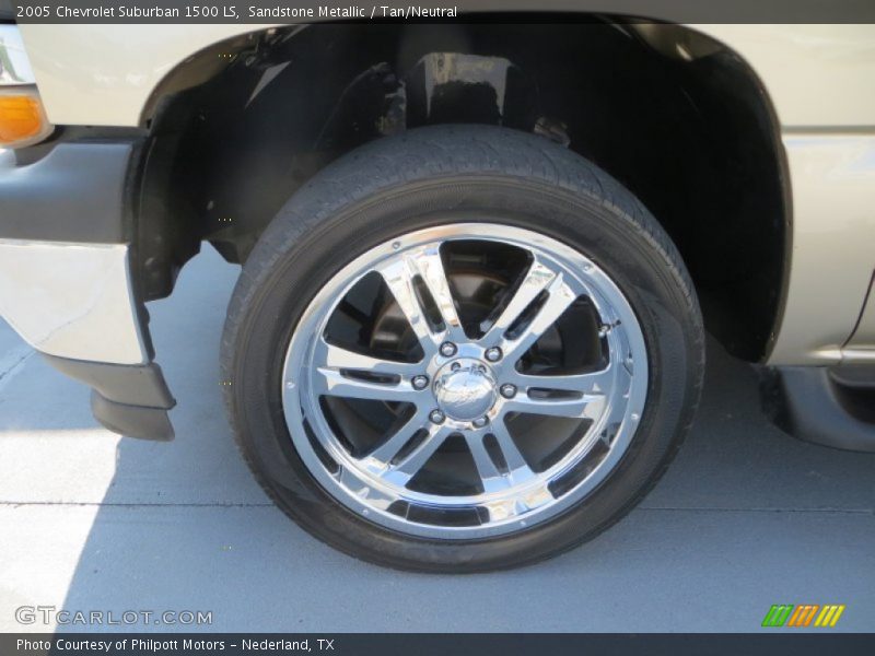 Sandstone Metallic / Tan/Neutral 2005 Chevrolet Suburban 1500 LS