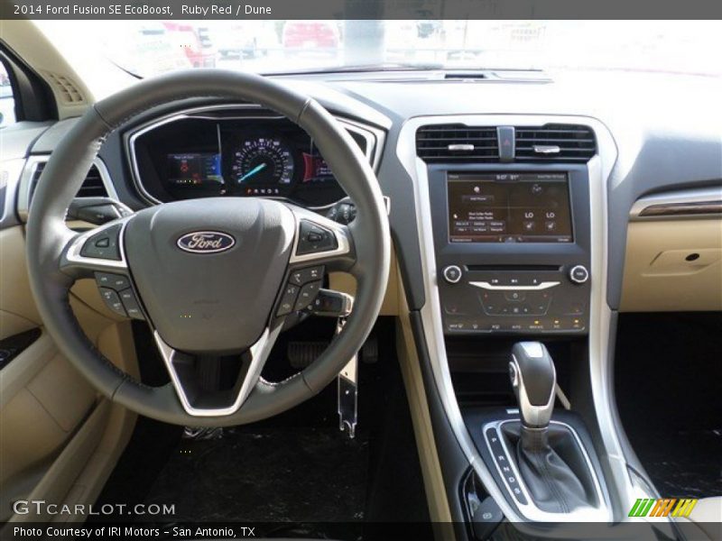 Dashboard of 2014 Fusion SE EcoBoost