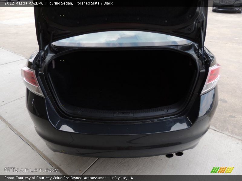 Polished Slate / Black 2012 Mazda MAZDA6 i Touring Sedan