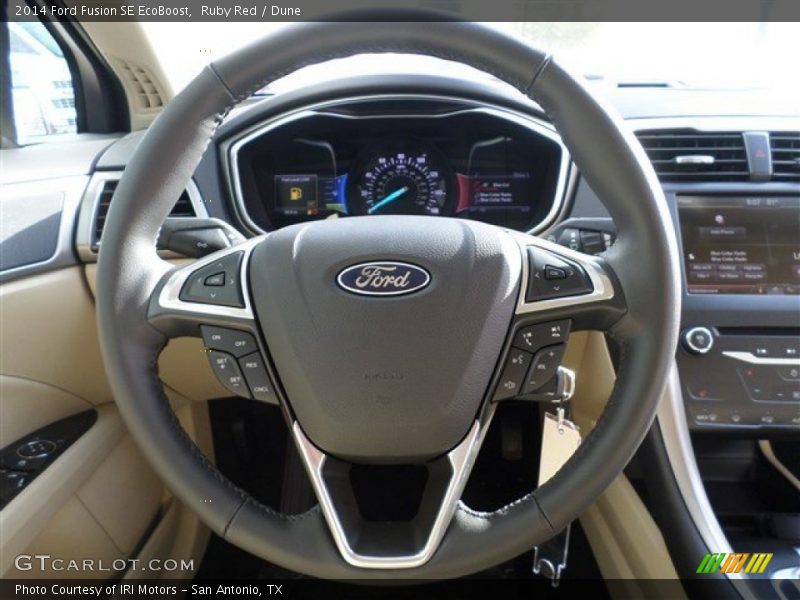  2014 Fusion SE EcoBoost Steering Wheel