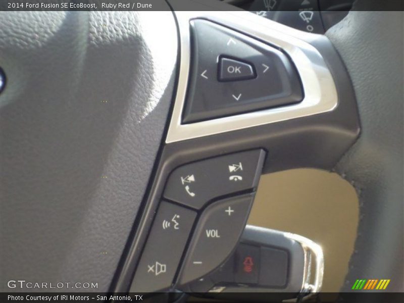 Controls of 2014 Fusion SE EcoBoost