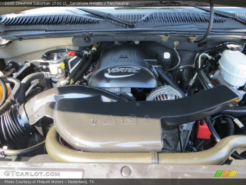 Sandstone Metallic / Tan/Neutral 2005 Chevrolet Suburban 1500 LS
