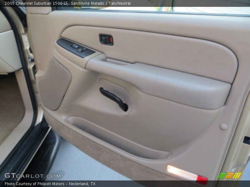 Sandstone Metallic / Tan/Neutral 2005 Chevrolet Suburban 1500 LS