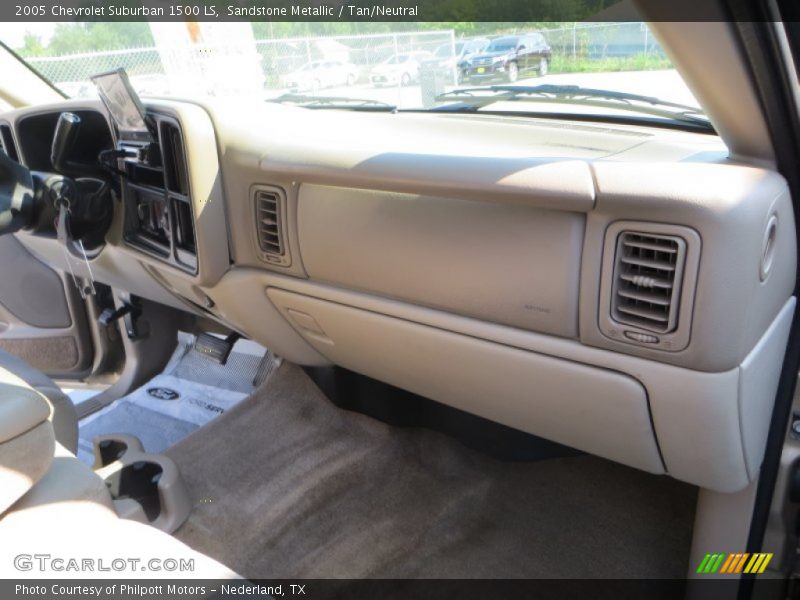 Sandstone Metallic / Tan/Neutral 2005 Chevrolet Suburban 1500 LS