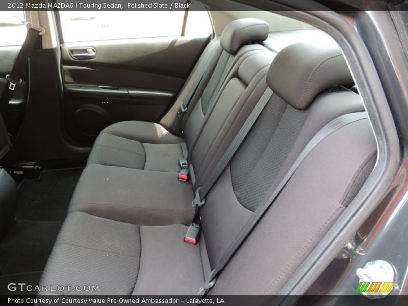 Polished Slate / Black 2012 Mazda MAZDA6 i Touring Sedan