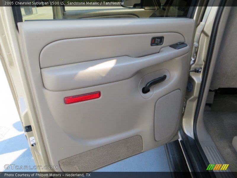 Sandstone Metallic / Tan/Neutral 2005 Chevrolet Suburban 1500 LS