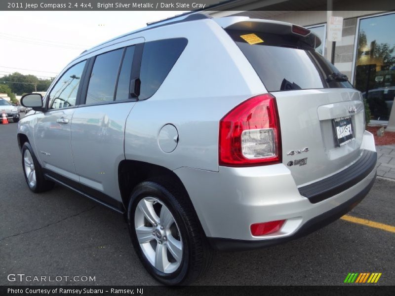 Bright Silver Metallic / Dark Slate Gray 2011 Jeep Compass 2.4 4x4