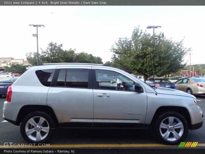 Bright Silver Metallic / Dark Slate Gray 2011 Jeep Compass 2.4 4x4