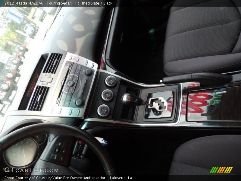 Polished Slate / Black 2012 Mazda MAZDA6 i Touring Sedan