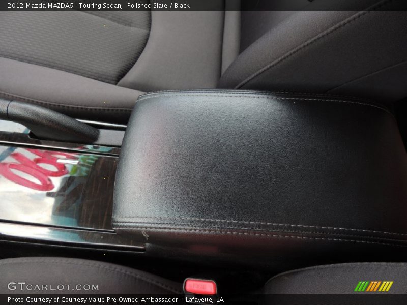 Polished Slate / Black 2012 Mazda MAZDA6 i Touring Sedan