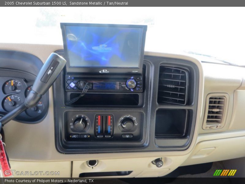 Sandstone Metallic / Tan/Neutral 2005 Chevrolet Suburban 1500 LS