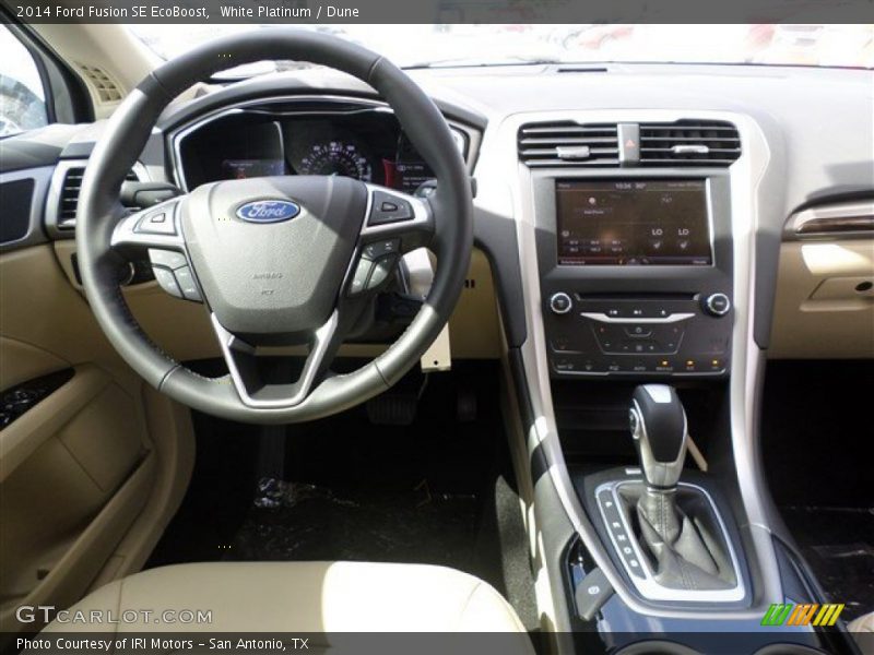 Dashboard of 2014 Fusion SE EcoBoost