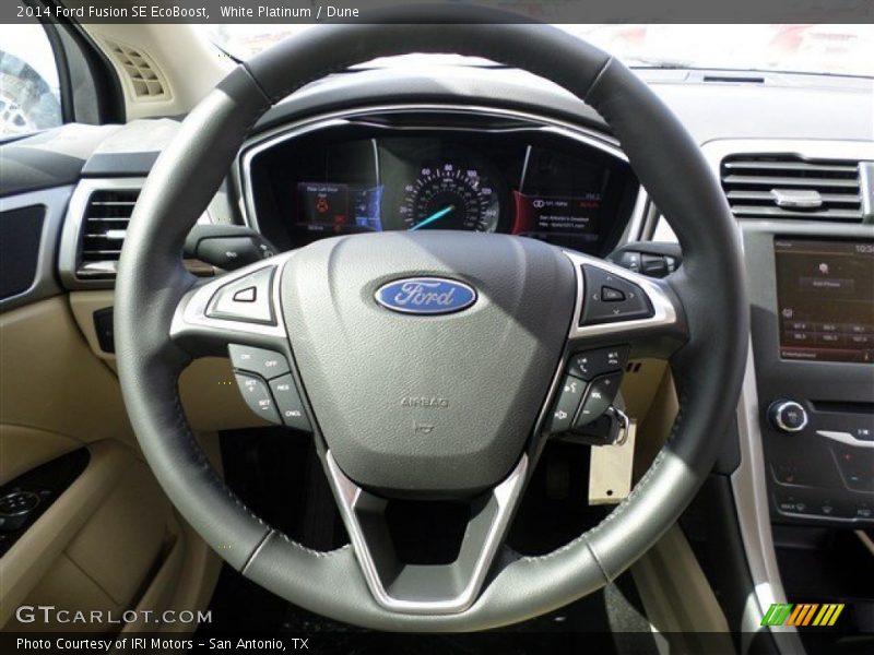  2014 Fusion SE EcoBoost Steering Wheel