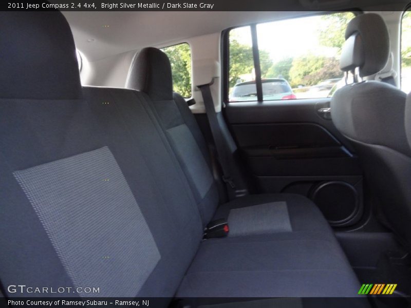 Bright Silver Metallic / Dark Slate Gray 2011 Jeep Compass 2.4 4x4
