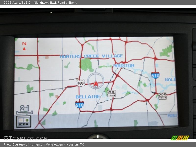 Nighthawk Black Pearl / Ebony 2008 Acura TL 3.2